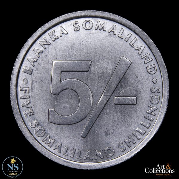 Somalilandia 5 Chelines 2005 km#19