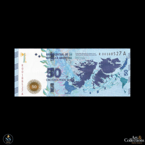 Argentina Malvinas 50 pesos