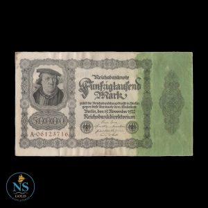 Alemania 50000 marcos 1922 P#79 VF+