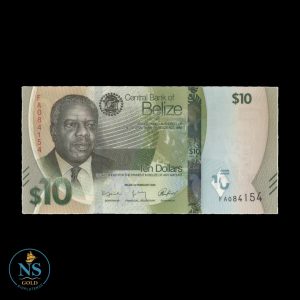 Belice 10 dolar P#w75 2025 unc