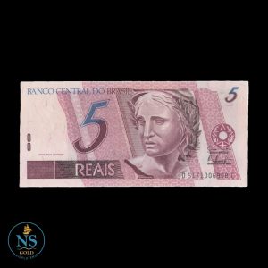 Brasil 5 real P#244Ak unc 2011