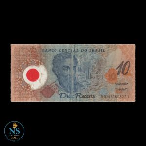 Brasil 10 reales P#248A 2000 Pedro A. Cabral circu