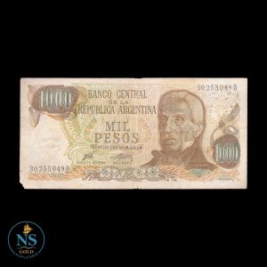 Argentina 1000 pesos COL#650a BOT#2441 1975