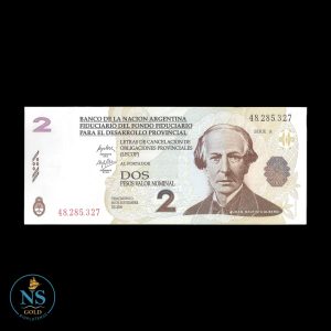 Lecop 2 pesos Dec:1004/01 EC#201M (MODIFICATORIOS) XF+