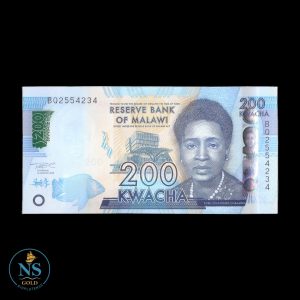 Malawi 200 KWACHA P#65A 2022 UNC