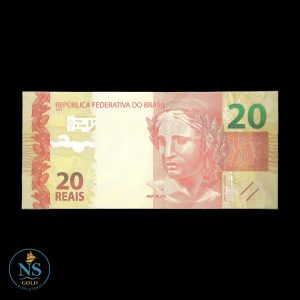 Brasil 20 reales P#255B 2010